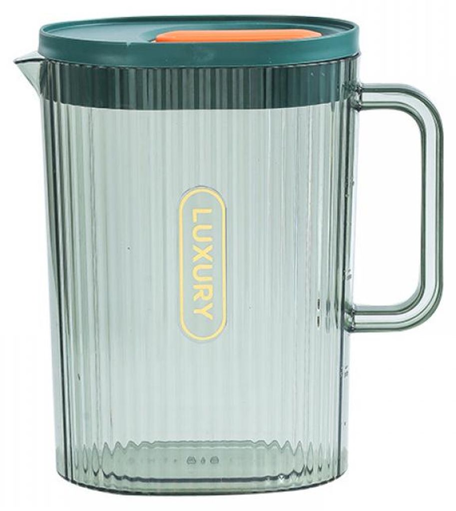 2 Liter Glaskaraffe Wasserkaraffe Karaffe Glas Wasserkrug Produktbild 