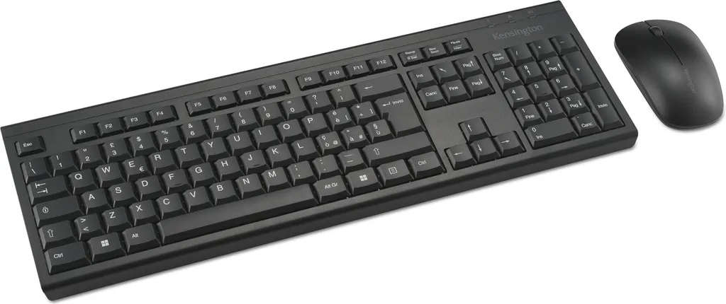 Ensemble clavier souris sans fil Kensington KM150 EQ frappe silencieuse