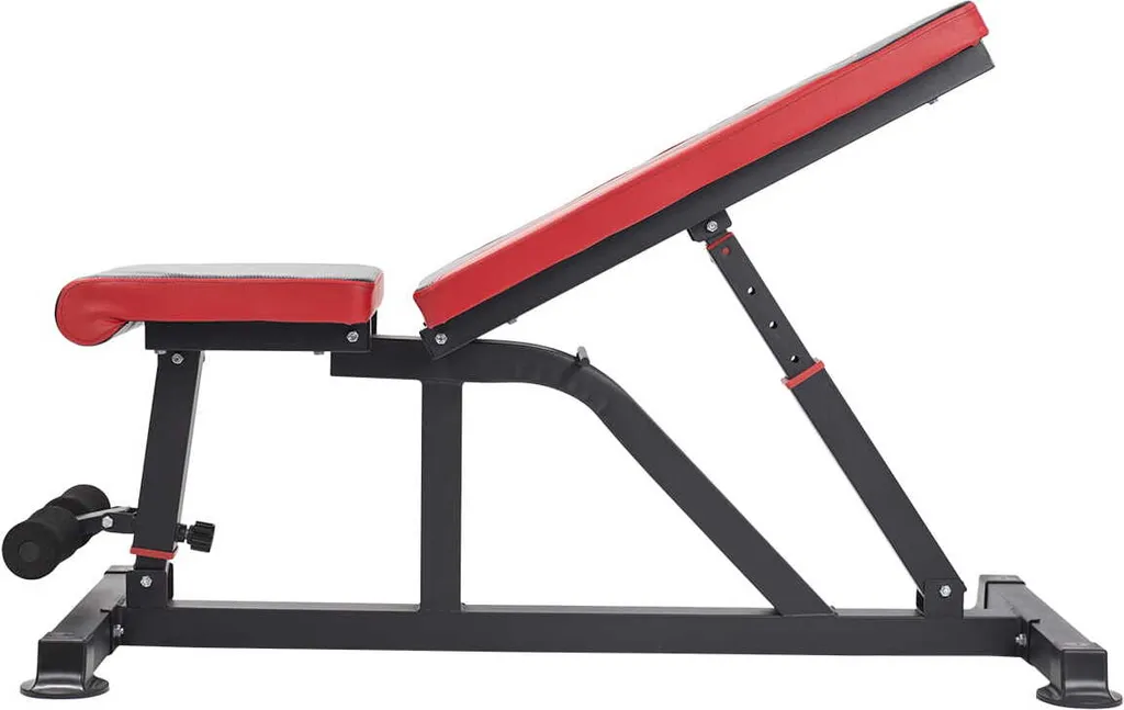 Banc de musculation compact HMS L8015 solution gain de place avec poids - 8
