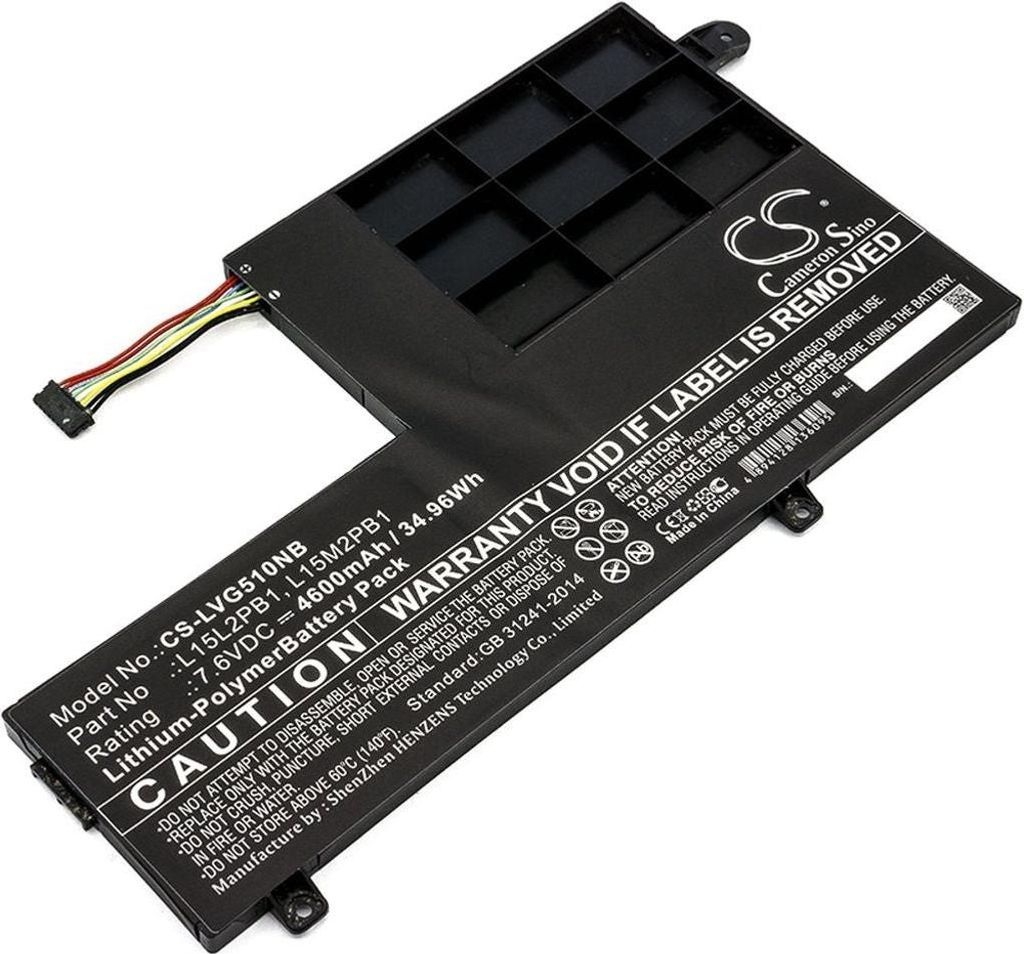 Akku für Lenovo Yoga 510 (equ.L15L2PB1) 4600mAh, Li-pol