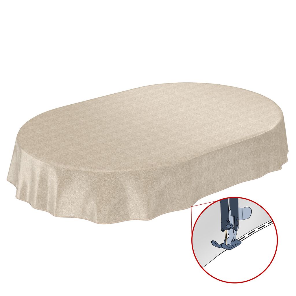 Wachstuchtischdecke abwaschbar und rutschhemmend 140 x 180