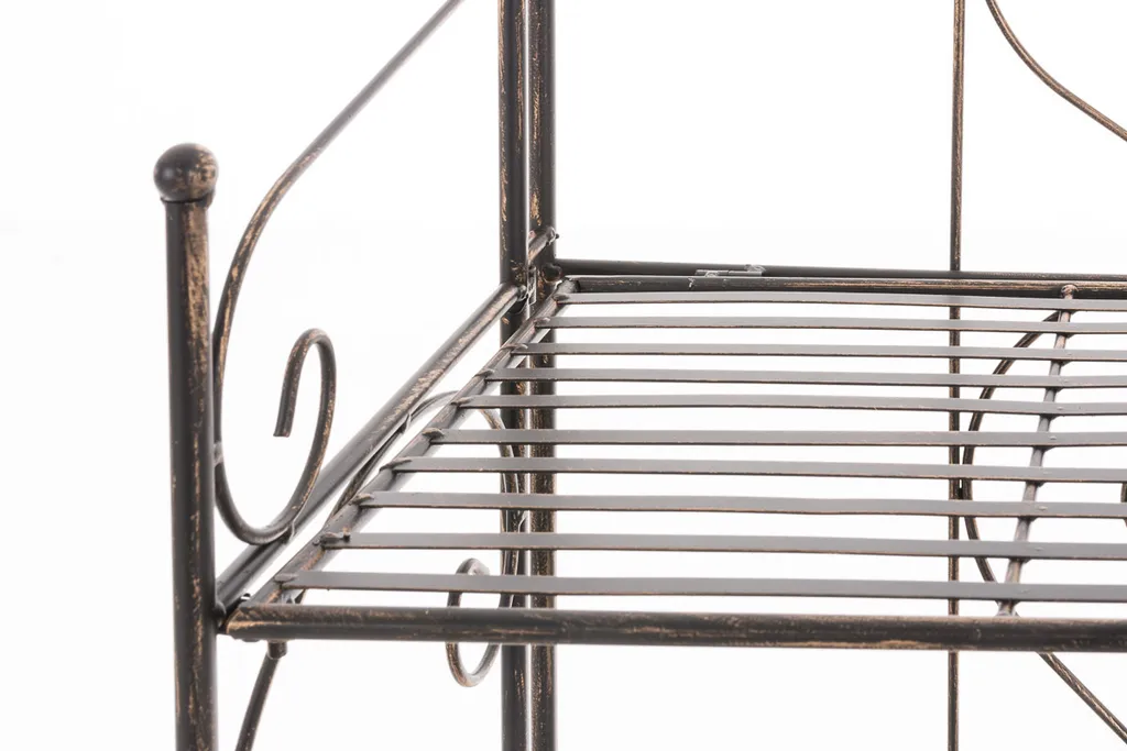 Étagère Gain de Place Bronze Lenja - Solution Déco pour Petits Espaces - 6