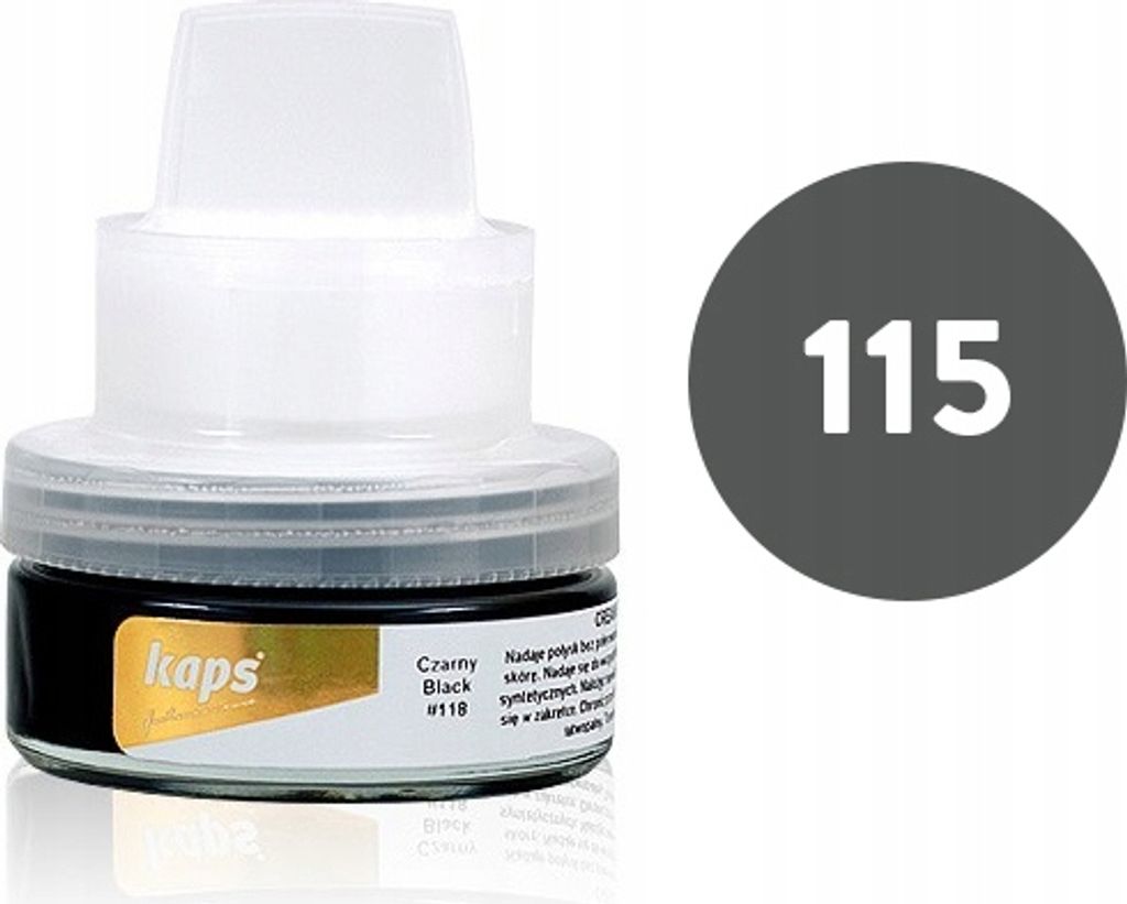 Kaps Delicate Cream für Leder mit Applikator 50 ml - Produktbild 