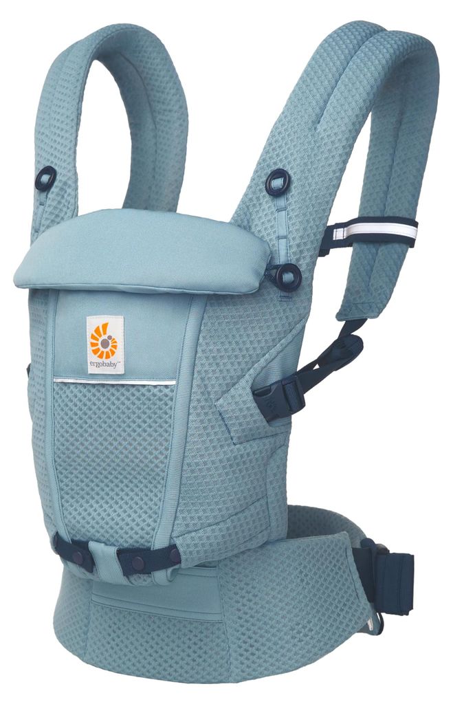 Ergobaby Adapt Babytrage Soft Flex Mesh - Slate Blue Produktbild 