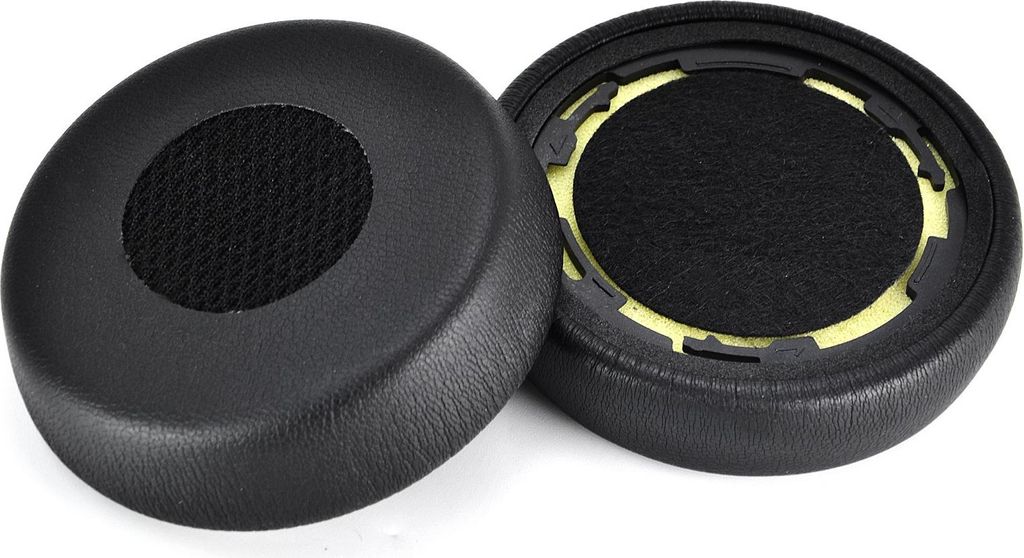 INF 2er-Pack Ohrpolster für Jabra Evolve 75 – Kunstleder, Memory-Schaum