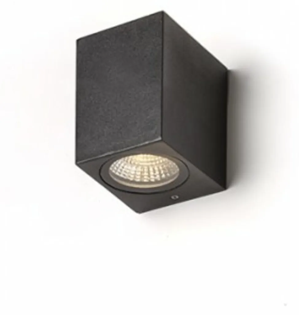 Applique LED Kubi I Anthracite 3W 3000K Rendl R12021 IP54 Design 230V
