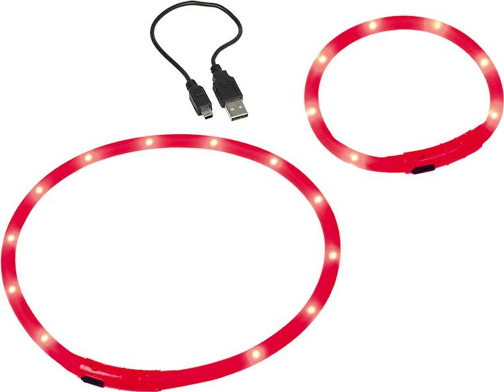 Nobby LED Lichtschlauch VISIBLE Ø10 mm, 70 cm rot