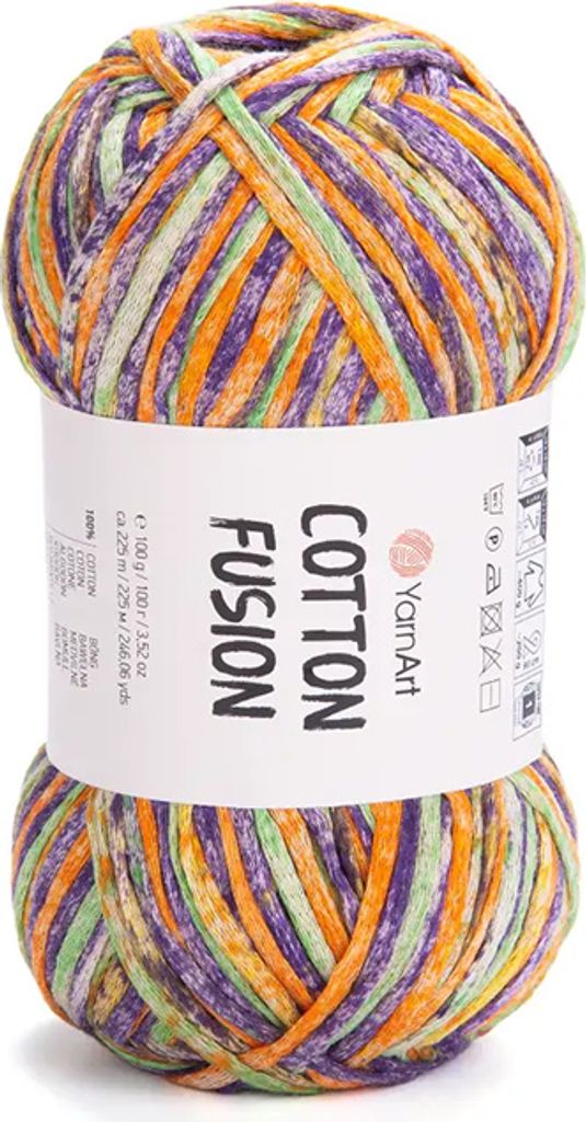 Yarnart Baumwolle Fusion Multifarbige Wolle/Tapestry Produktbild 