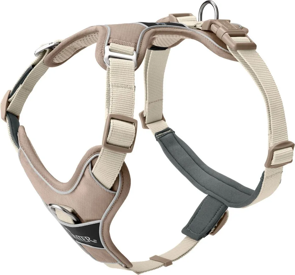 Hunter Divo Up XS Taupe: Pettorina Ergonomica per Cani Piccoli | HUNTER