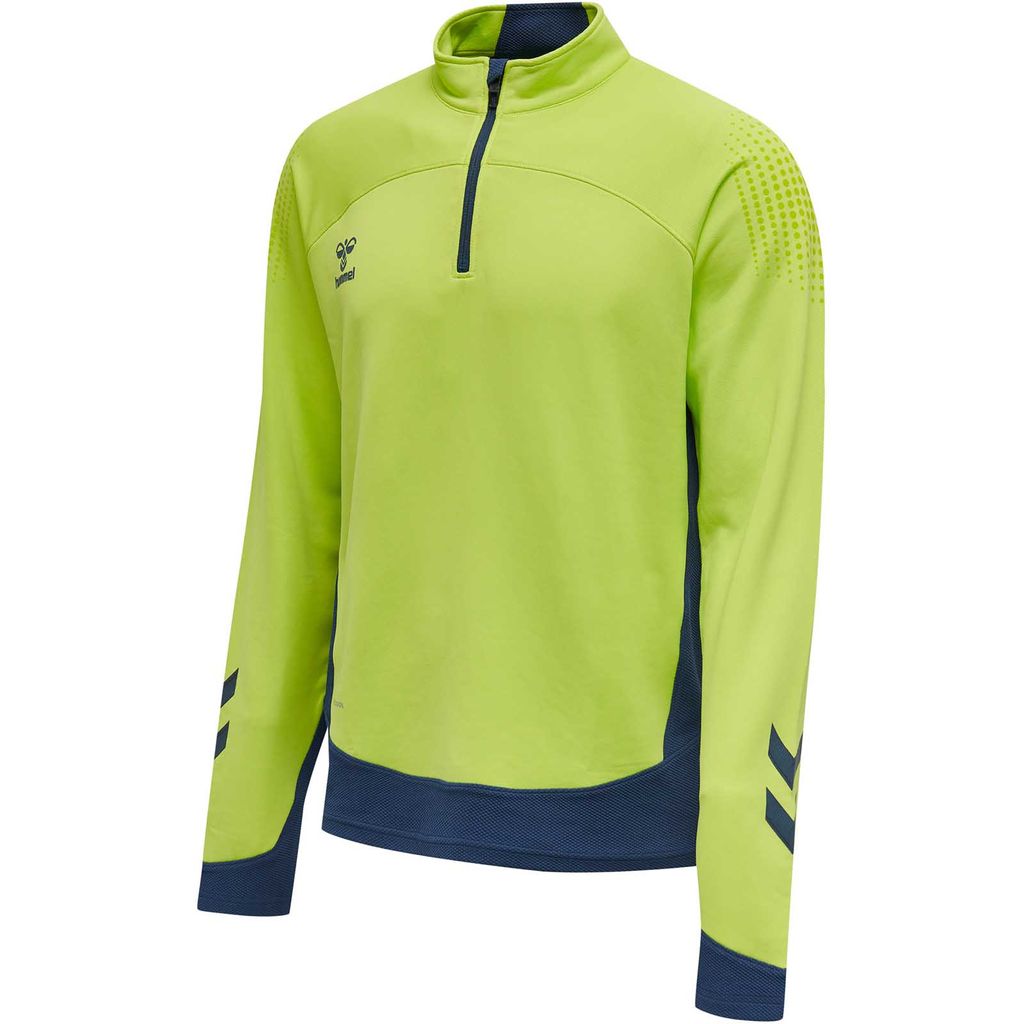 Hummel hmlLEAD HALF ZIP | LIME PUNCH | Größe: S