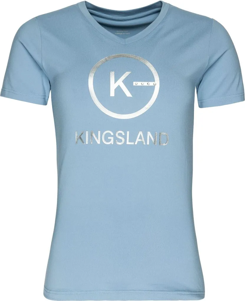 T-shirt Anti-Transpiration Kingsland KLHelena Équitation Femme Bleu