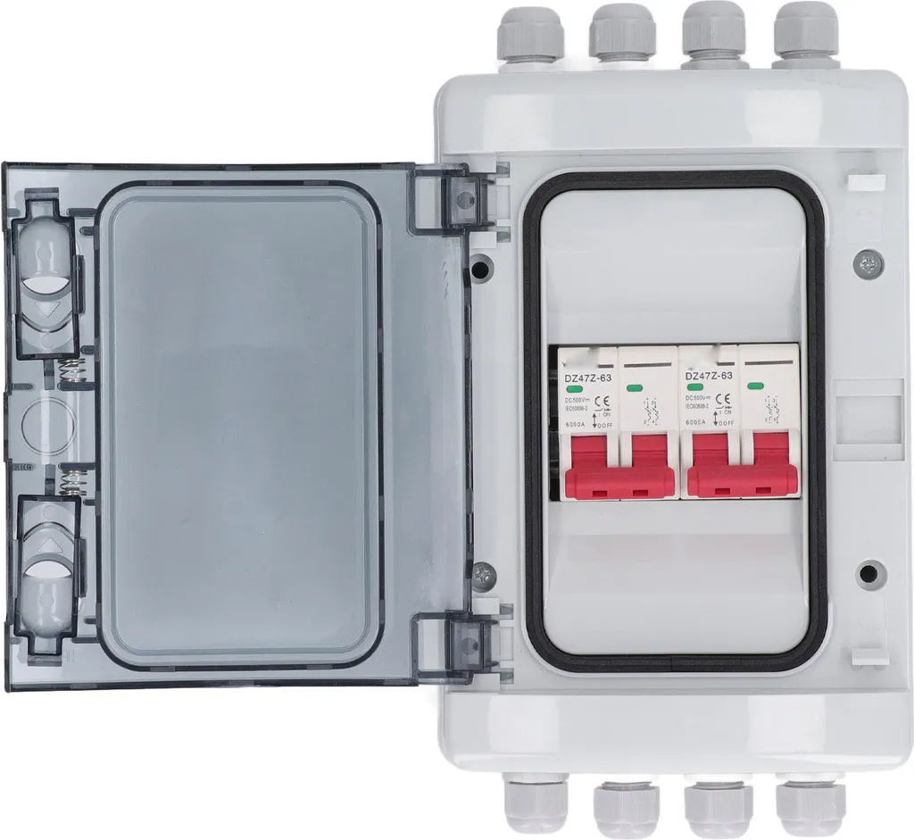 Protection de circuit pour installation solaire isolée 500V 63A CC - 7