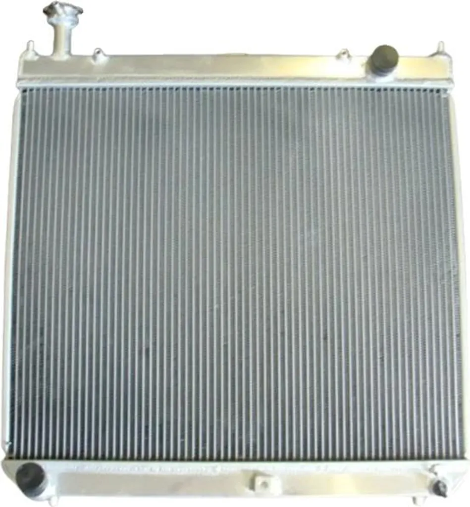 Radiateur aluminium pour refroidissement intensif 2 rangées 640x625mm