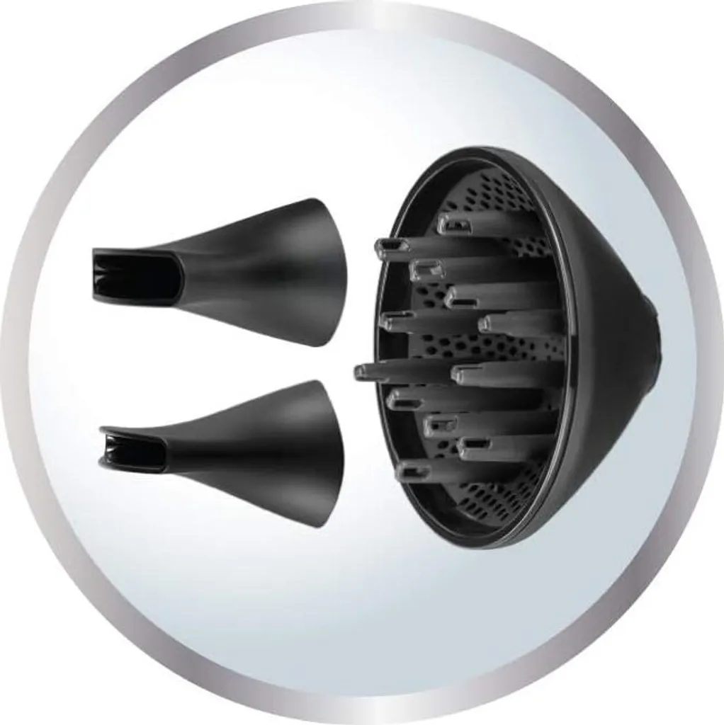Asciugacapelli professionale ionico Remington [controllo laterale potente e professionale] tecnologia SupercarePro (2200W, 130km/h, 3 accessori per lo styling, motore AC a lunga durata per parrucchieri) AC7250 [Esclusiva Amazon] - 17