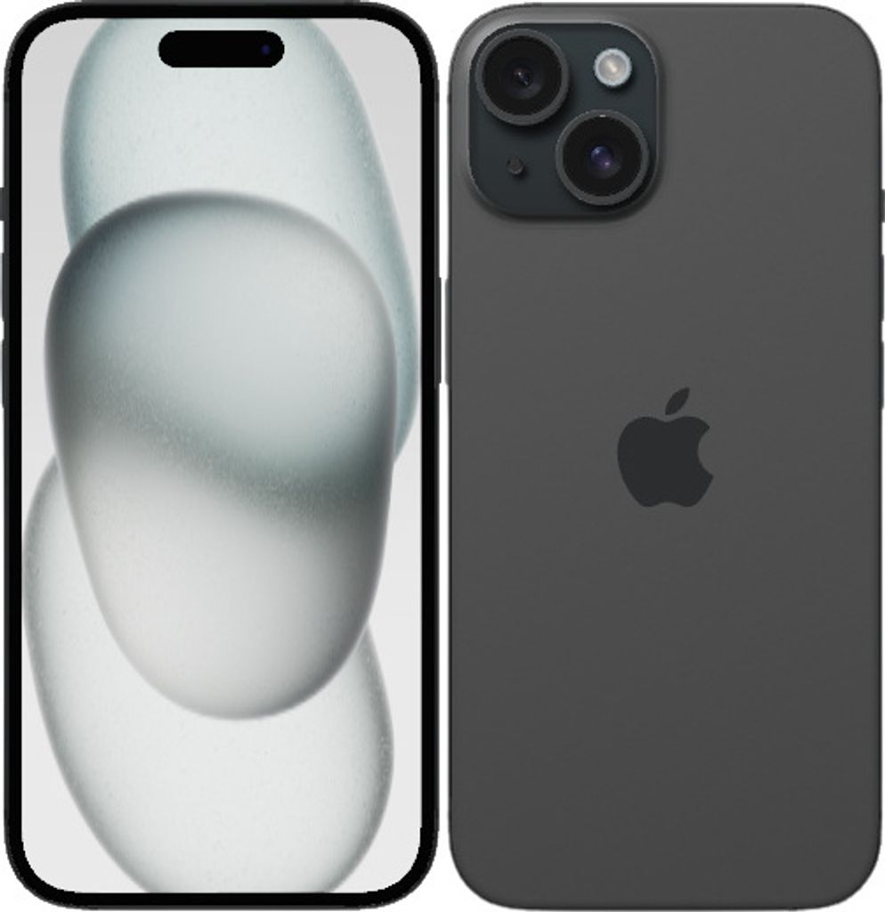 Apple iPhone 15 128GB 6.1 Black EU MTP03YC/A