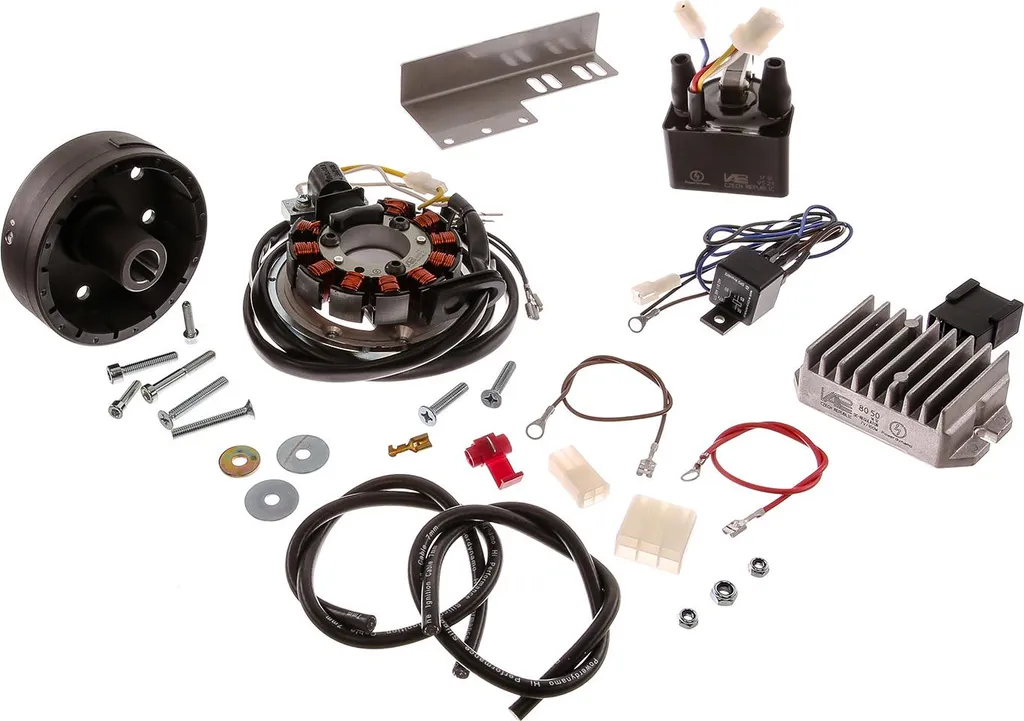 Allumage électronique intégré 6V 100W haute puissance pour Jawa 350