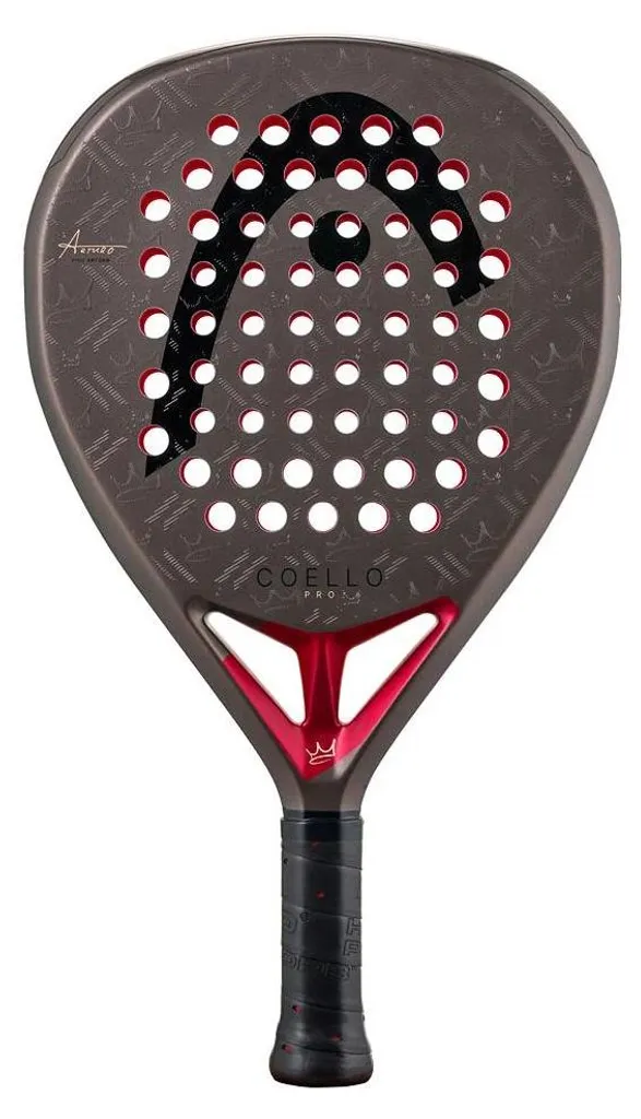 Raquette de Padel Head Coello Pro 2026 Argent 375g - Performance Pro