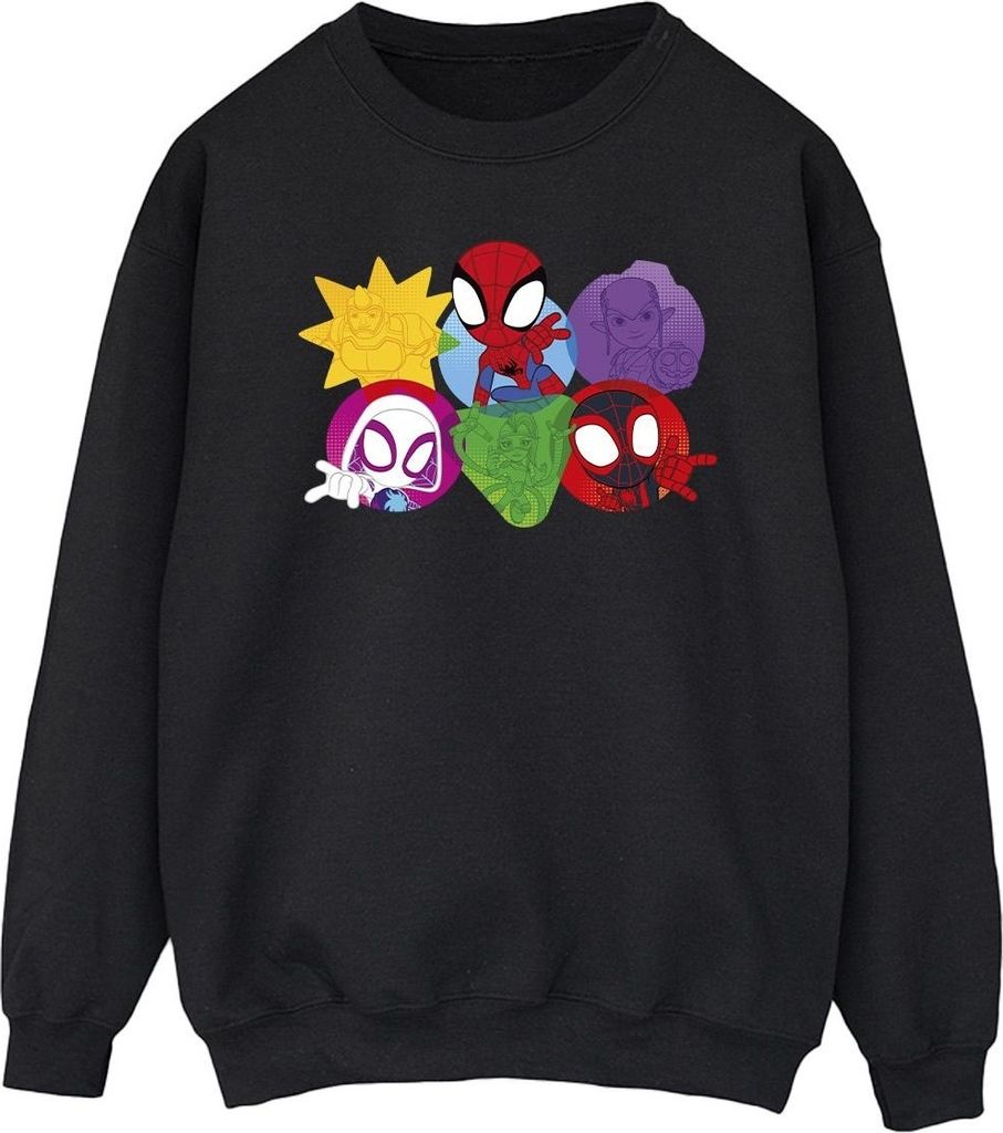 Marvel - "Spidey And His Amazing Friends" Sweatshirt für Herren BI44813 (XXL) (Schwarz)