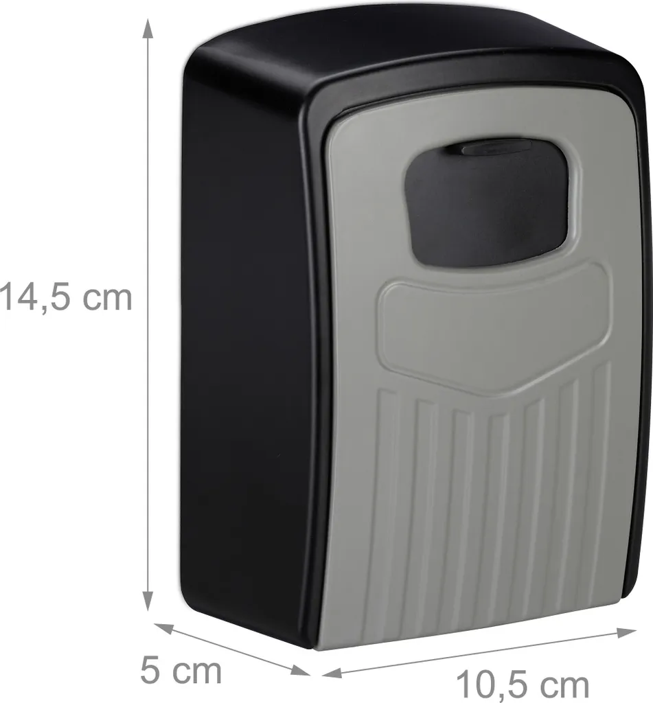 Boîtier à clés sécurisé format XL pour rangement extérieur et intérieur - 4