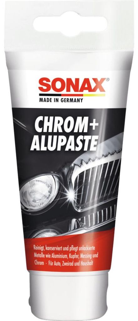 Sonax Chrome & Aluminum paste, Auto, Polierpaste, Produktbild 