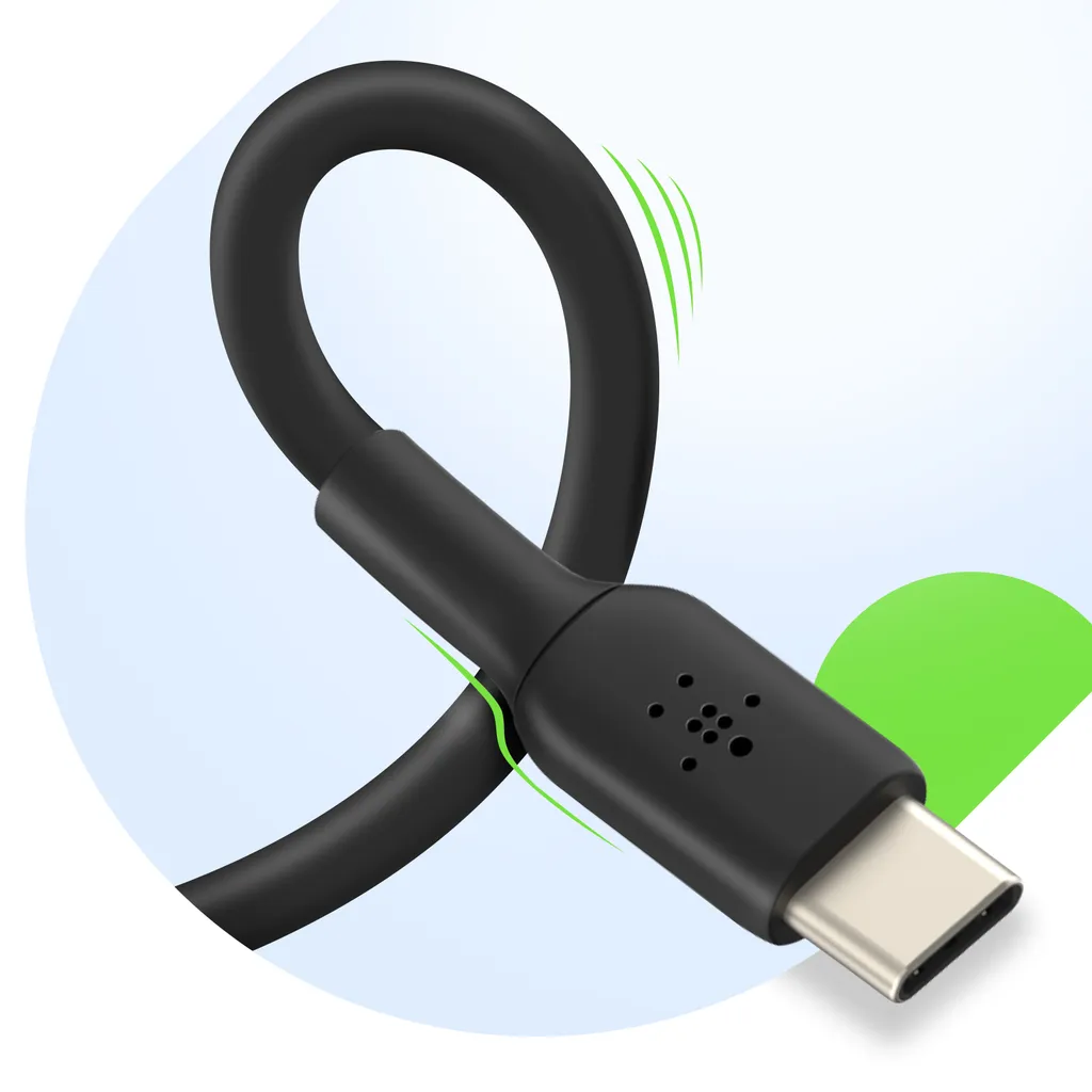 Câble Lightning Belkin BOOST Charge 2m Noir robuste pour iPhone et iPad - 11