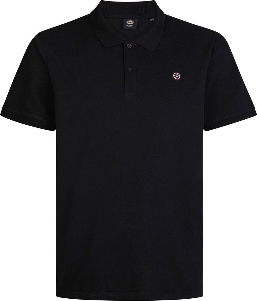 Petrol Industries XXL Basic-Poloshirt schwarz