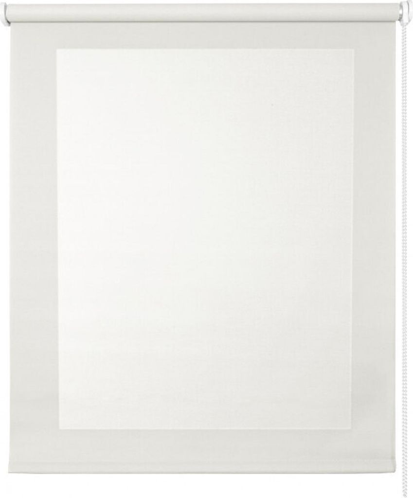 STORESDECO ScreenRollo, Wärmedämmendes Rollo, Lichtdurchlässig, Filtert Licht Und Sorgt Für Privatsphäre | Weiß, 180 cm x 250 cm