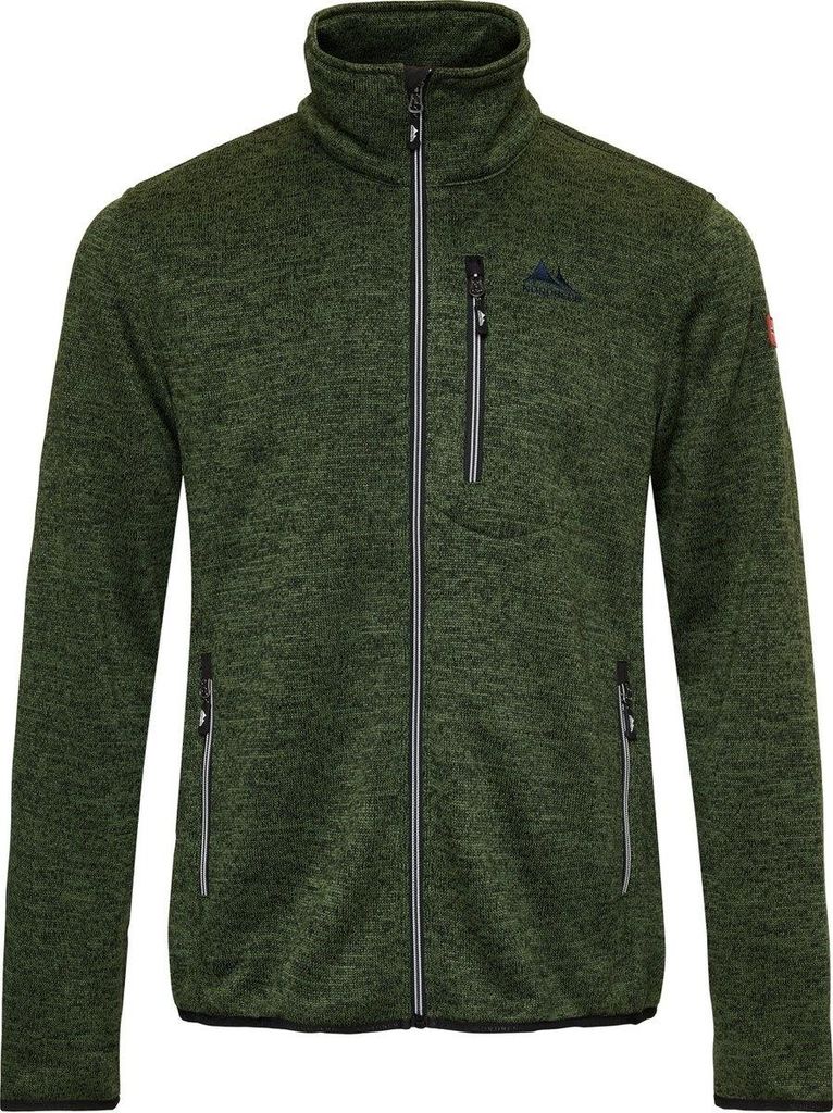 Gilet in pile Nordberg Benjamin – Uomo – Verde melange - Immagine del prodotto 