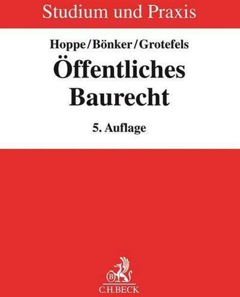 Öffentliches Baurecht