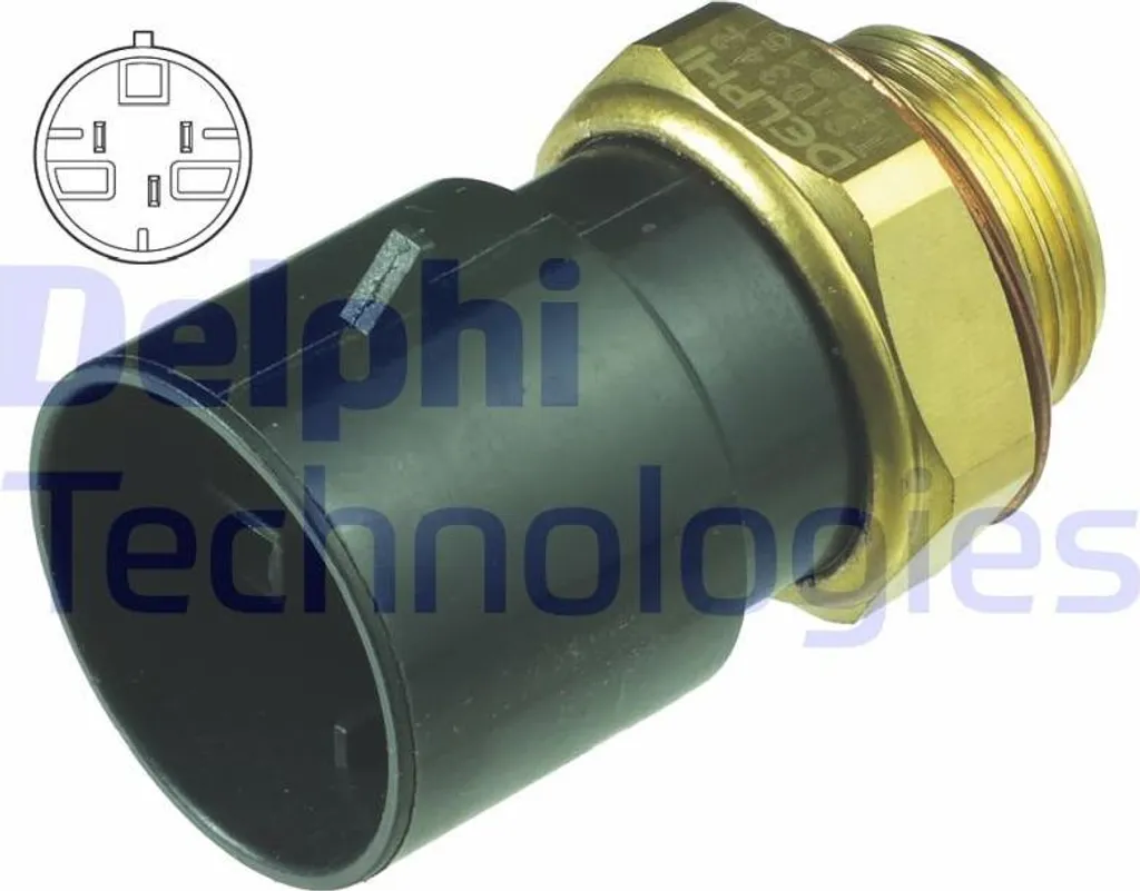 Delphi TS10342 Interruttore Termico Radiatore OE 1341030 Opel Corsa B