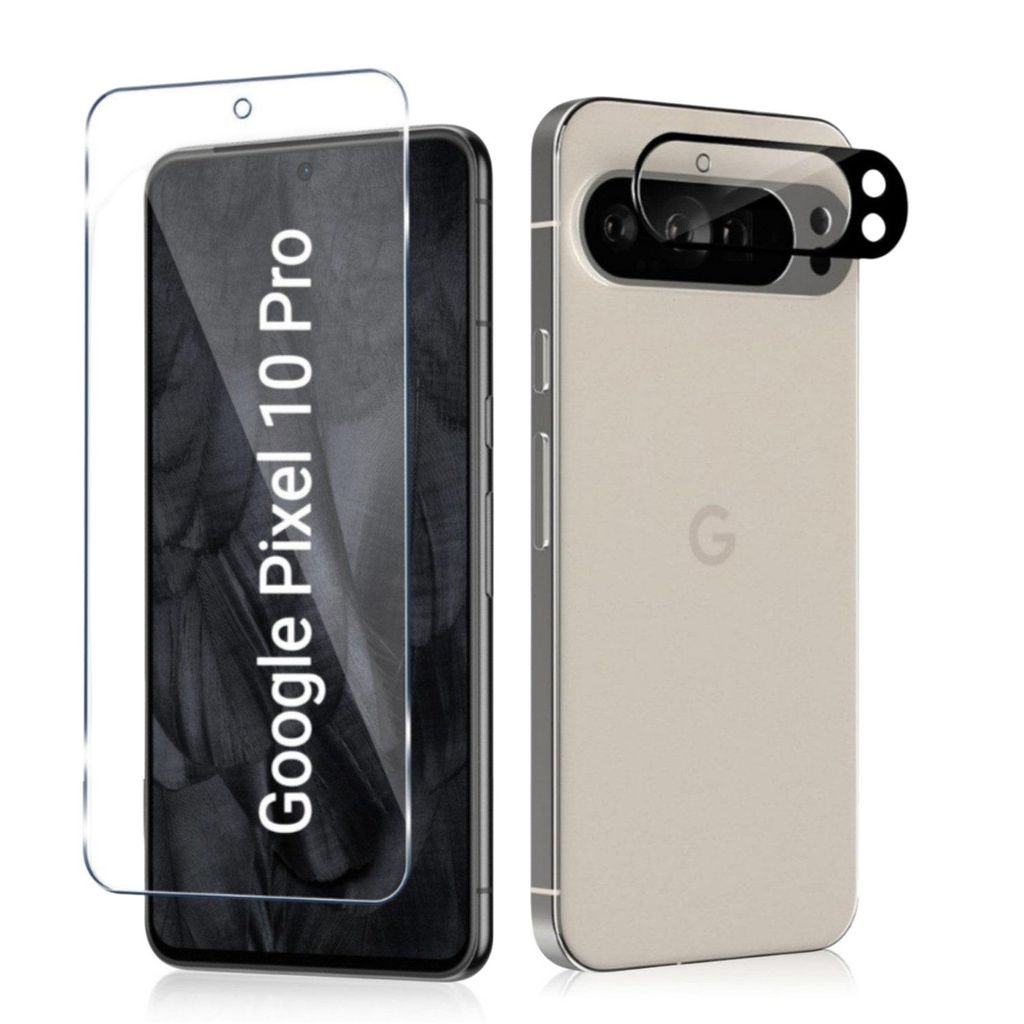 CLM-Tech 2er Set Schutzfolie kompatibel mit Google Pixel 10 Produktbild 