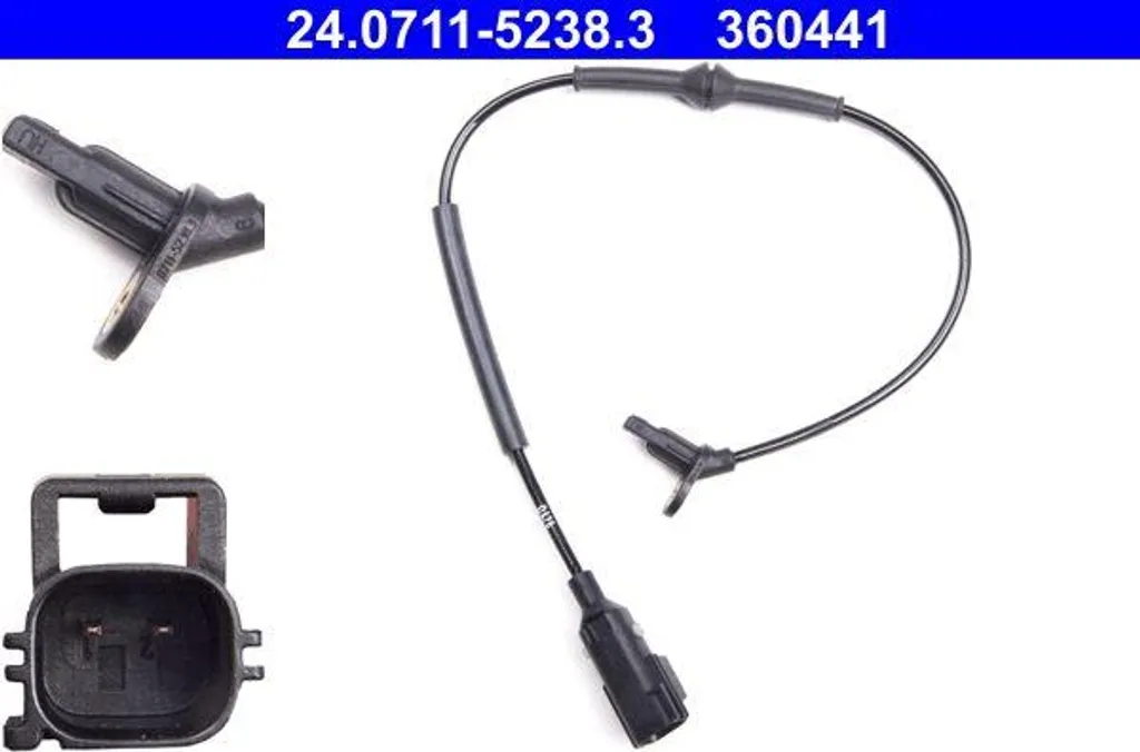 Capteur de vitesse de roue ATE pour Jaguar XF XJ, réparez votre ABS OE