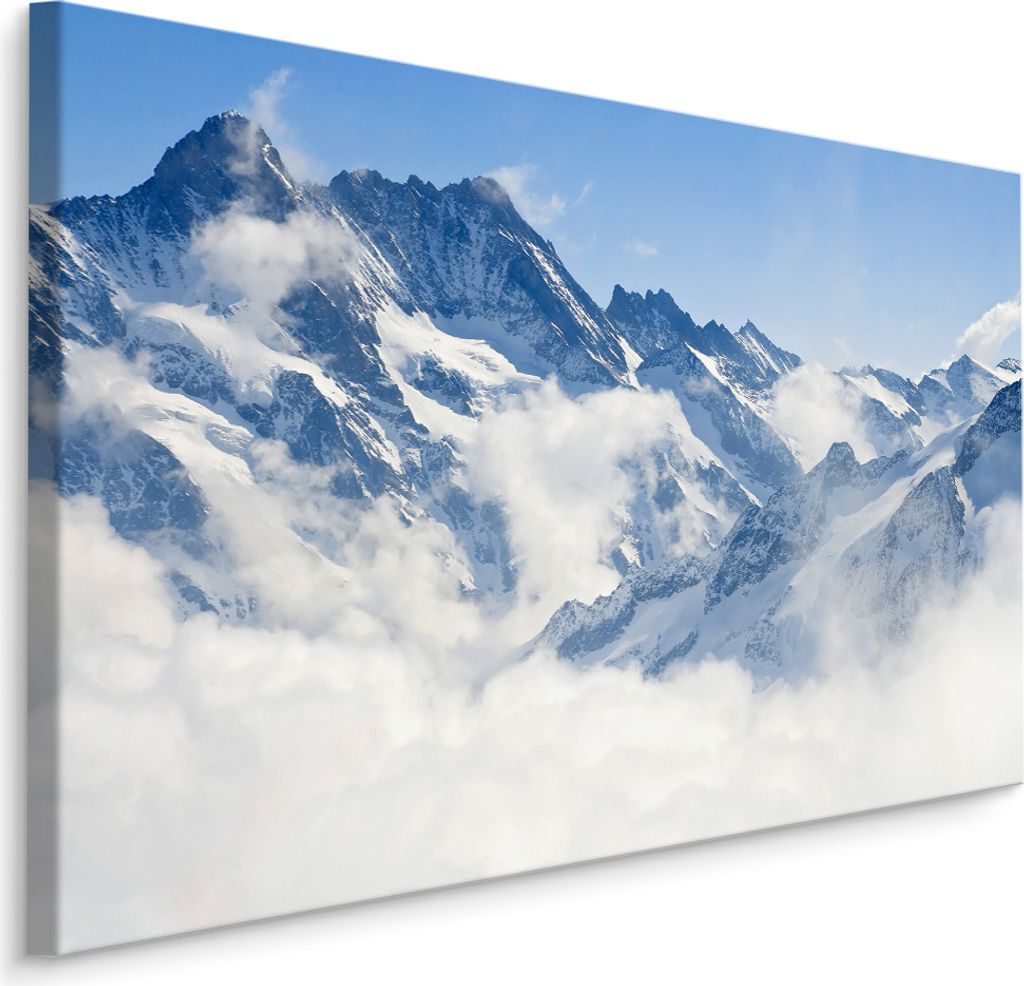 Fabelhafte Canvas LEINWAND BILDER 100x70 cm XXL Kunstdruck Natur Berge Landschaft