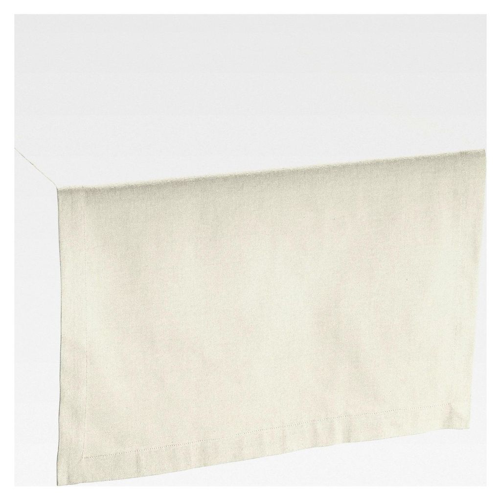 Tischläufer Tulsa Creme Baumwolle 40x170 cm