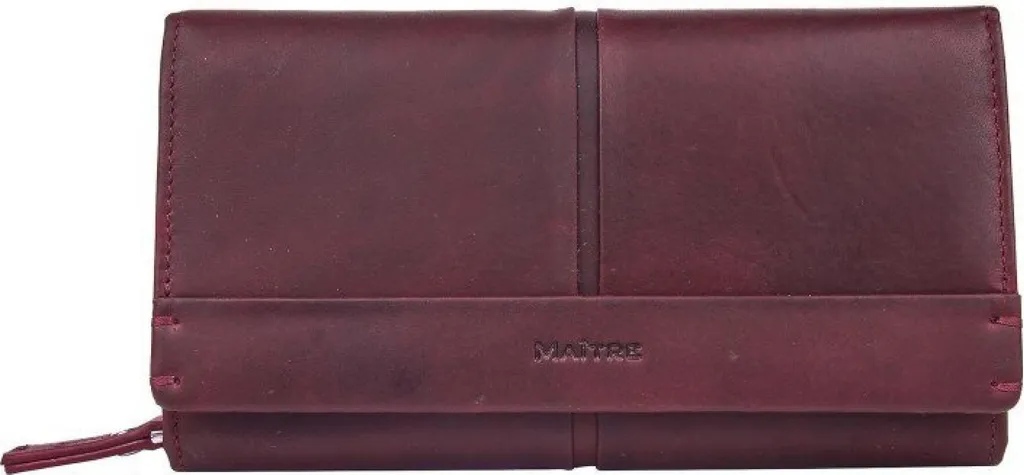 Maître Birkenfeld Dilara Wallet Red | Portafoglio Donna RFID Pelle