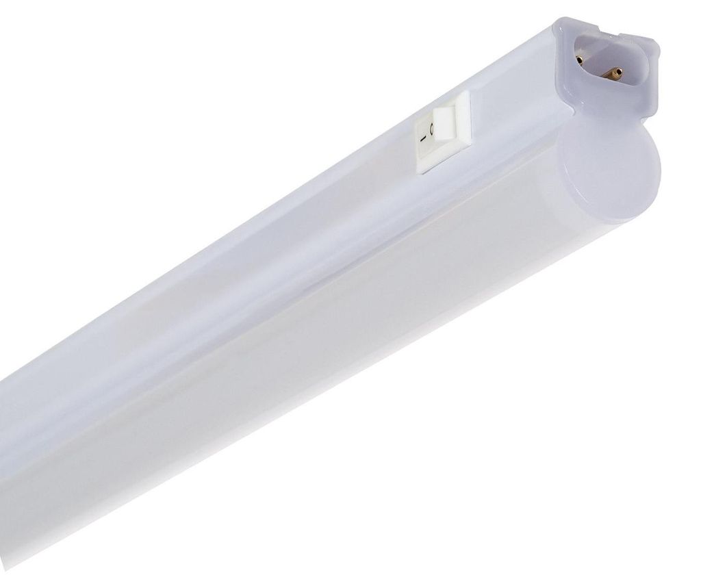 LED Linearstrahler 120cm 18W Batten verknüpfbar mit Lichtschalter 4000K Neutralweiß