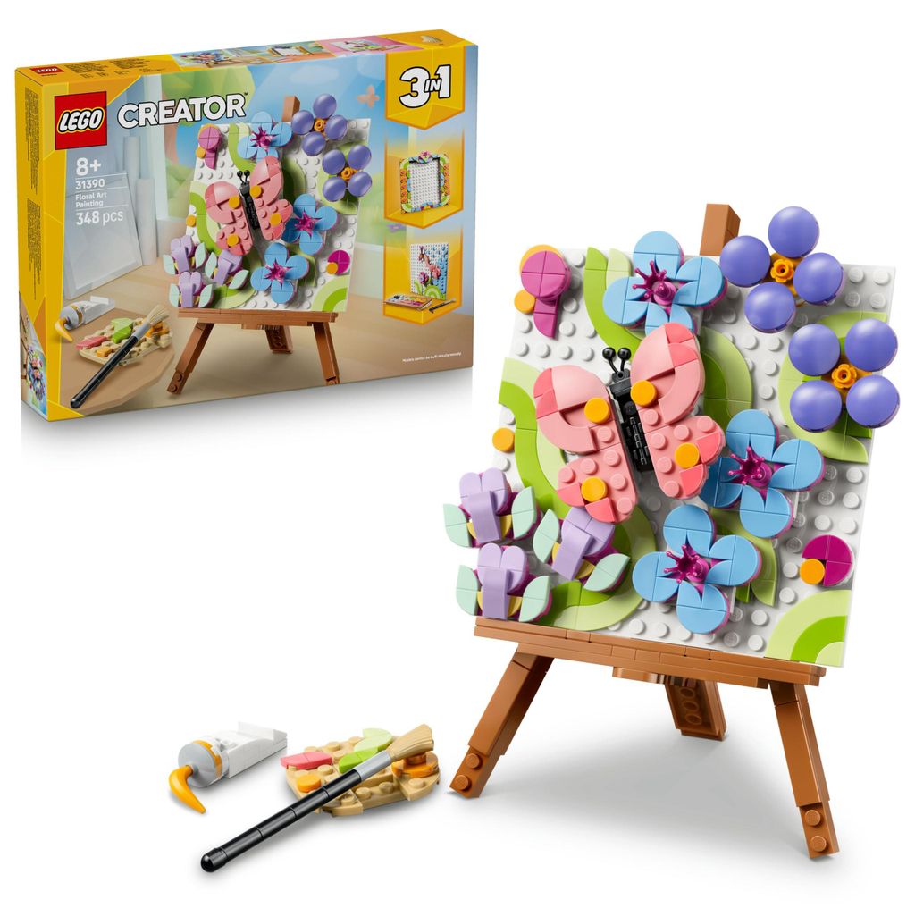 Tableau décoratif à motif floral Image du produit 