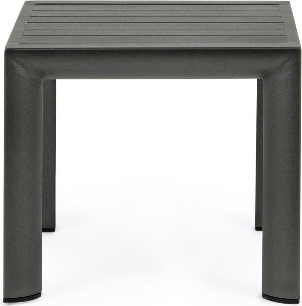2er Set Beistelltische Cruise 40 x 40 x 35 cm Aluminium Anthrazit