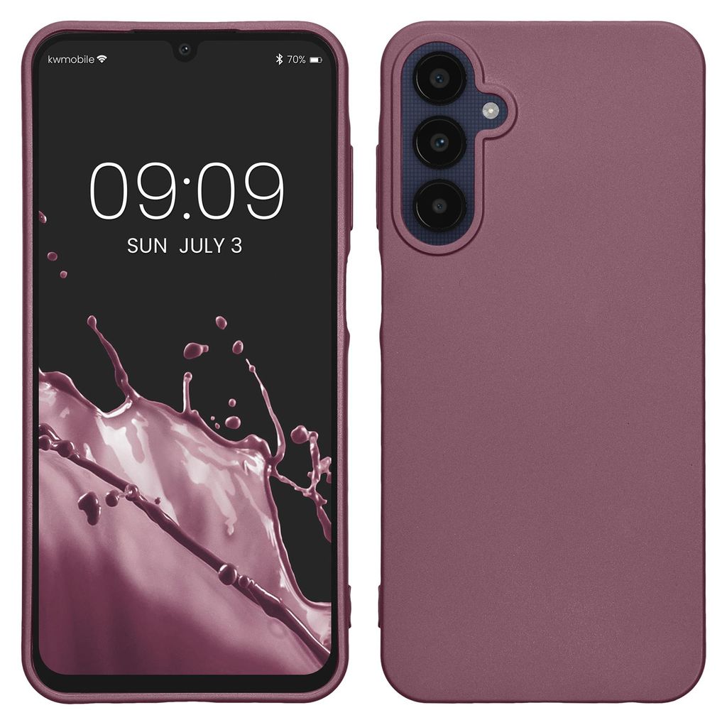 kwmobile Handyhülle für Samsung Galaxy A25 Hülle - Silikon Produktbild 