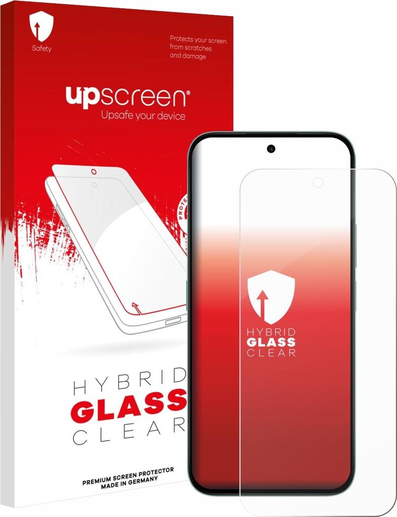upscreen Schutzglas für Honor X6c Schutzfolie Panzer Folie Glas Display Schutz klar