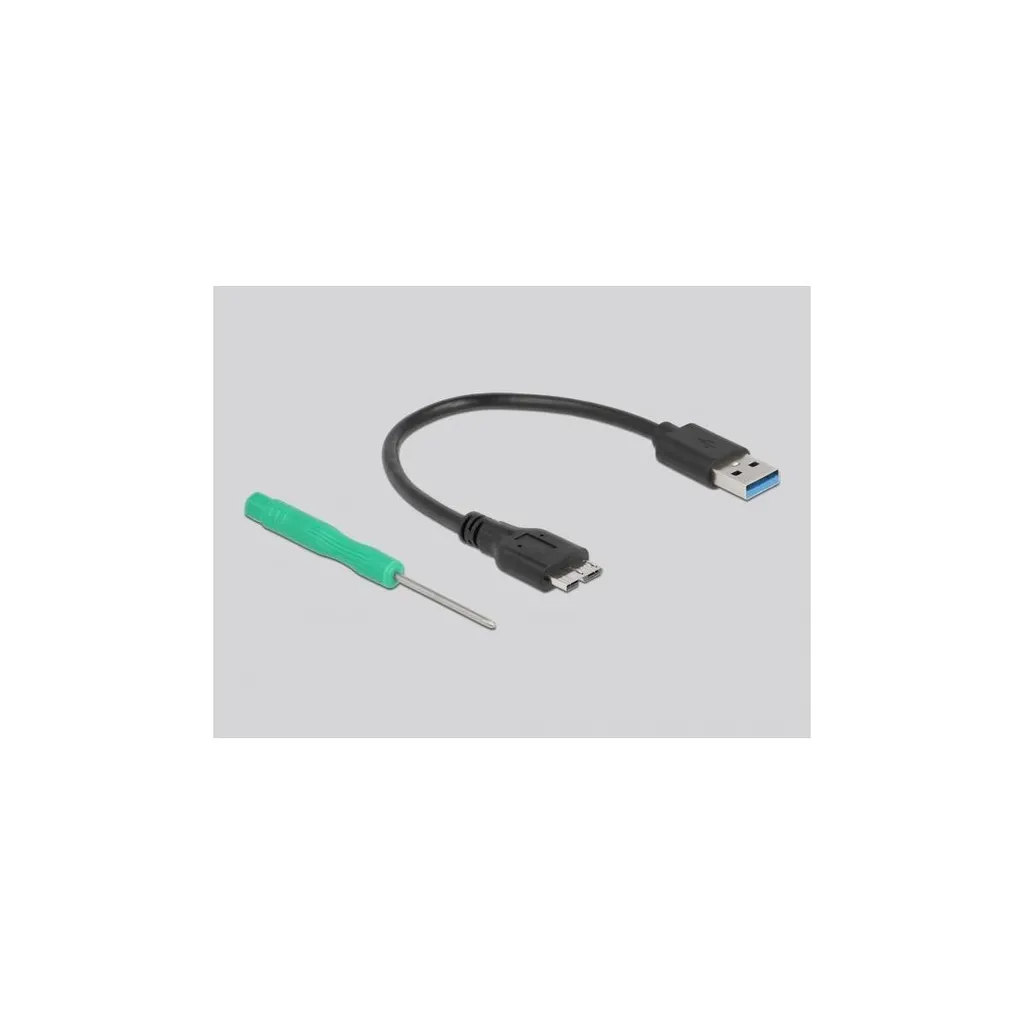 Boîtier de disque dur externe USB pour SSD M.2 SATA Delock
