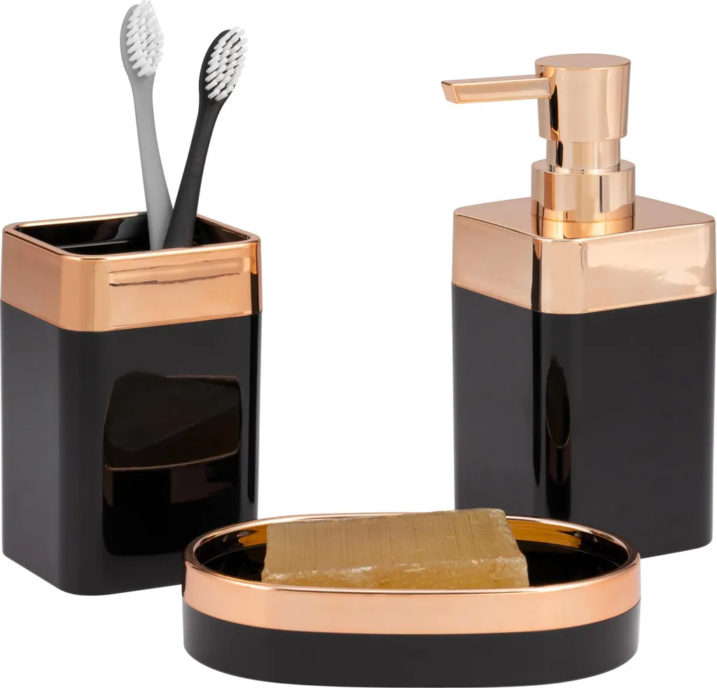 Accessori Bagno bremermann SAVONA - Set 3 Pezzi in ABS High-Grade