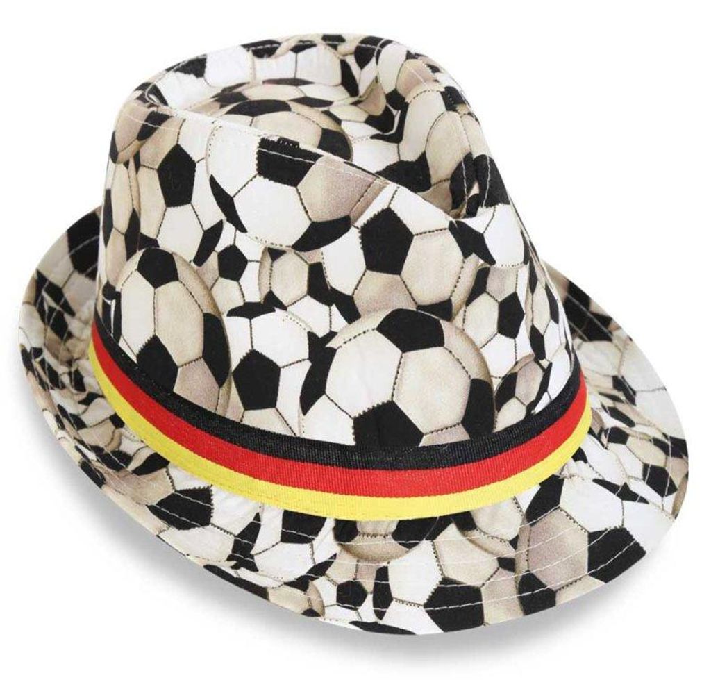 Trilby Fußball FAN Hut Fanartikel Produktbild 