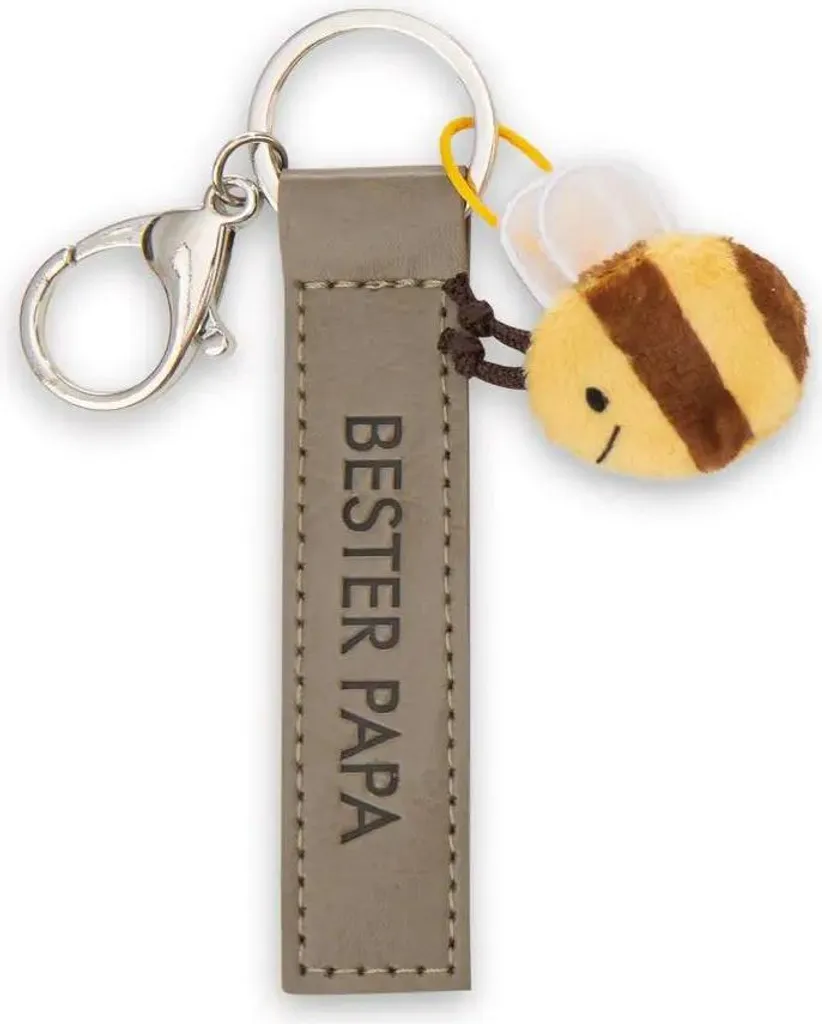 Porte-clés Meilleur Papa 10 cm - Idée Cadeau Originale en Acier Inoxydable