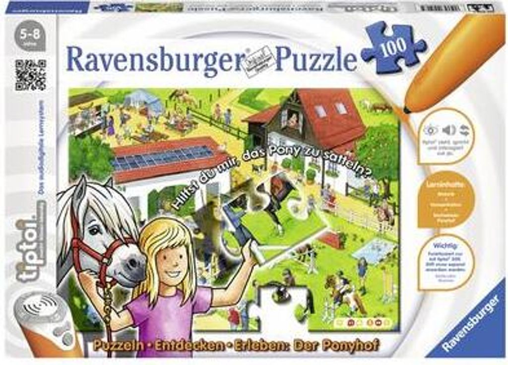 tiptoi : Puzzeln, Entdecken, Erleben - Der Ponyhof