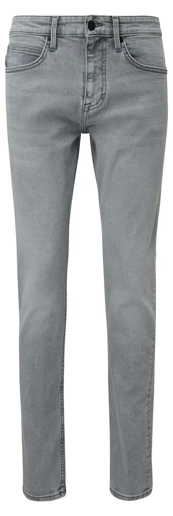 s.Oliver Jeans-Hose Regular Fit Mid Rise Tapered Leg mit Knopfverschluss 5-Pocket