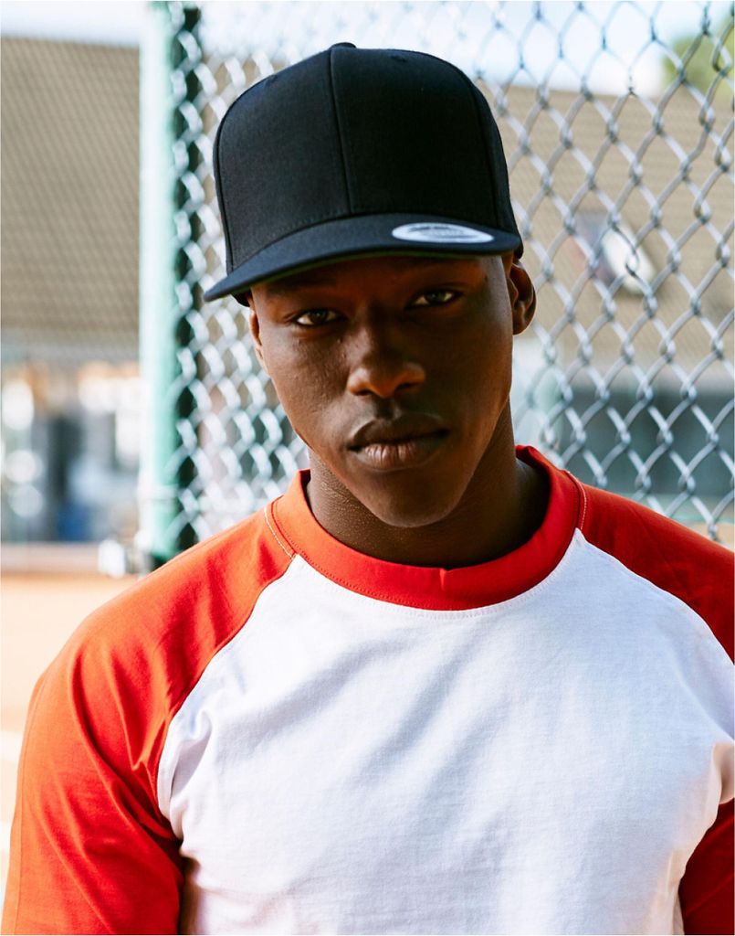 Flexfit - "Classic" Snapback Mütze für Herren/Damen Uni BC5386 (Einheitsgröße) (Schwarz/Schwarz)