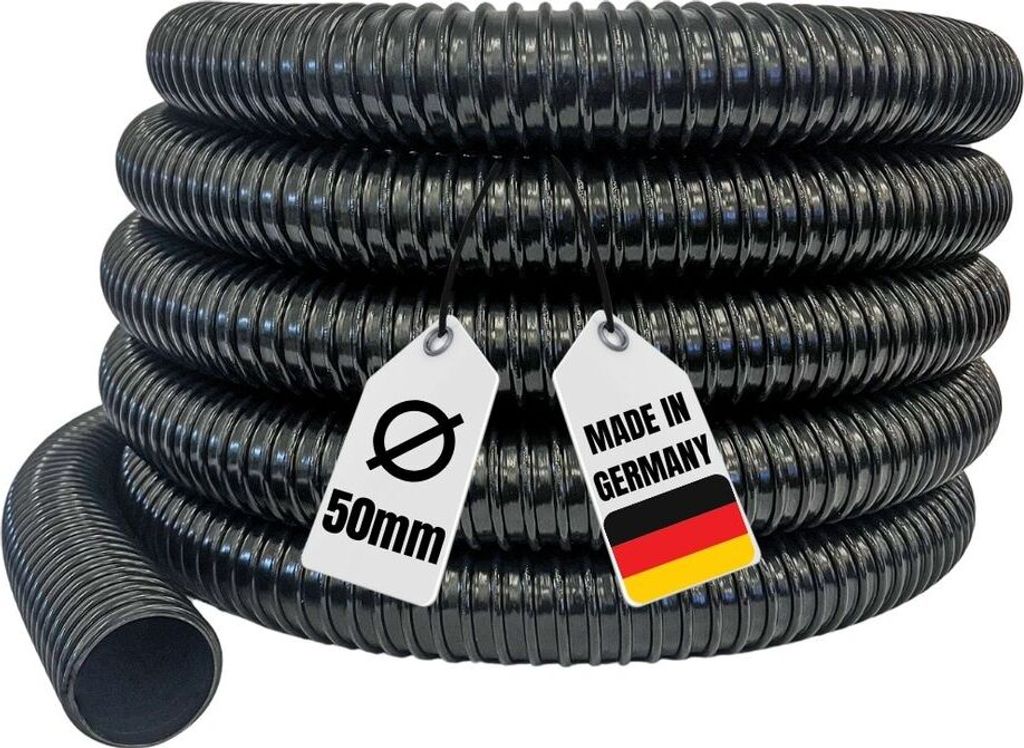 25m Teichschlauch Spiralschlauch 50mm(2) Schwarz 25m Teichschlauch Spiralschlauch 50mm(2) Schwarz
