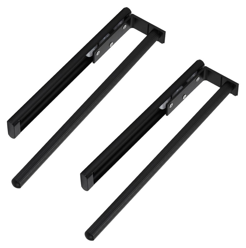 SOTECH Handtuchhalter 1-armig ausziehbar 325-487 mm schwarz Produktbild 