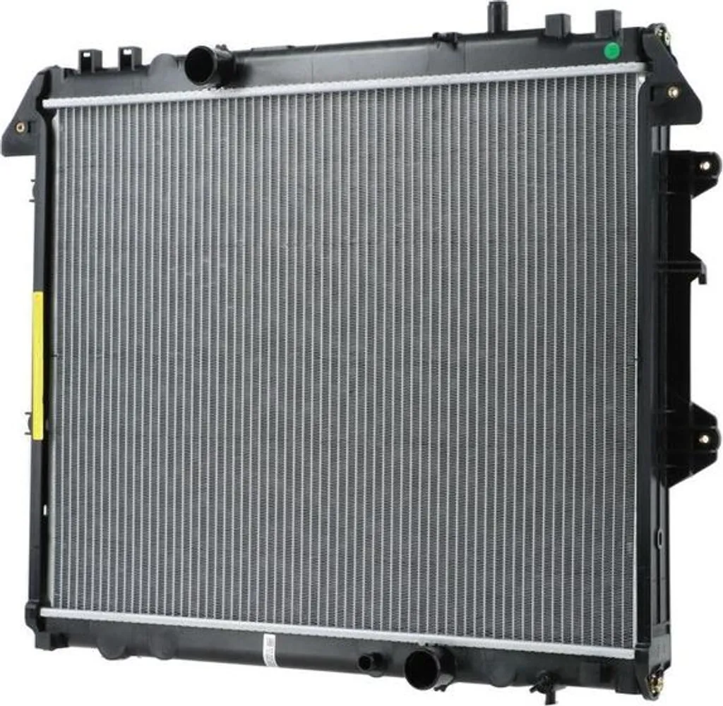 Radiateur moteur HELLA à ailettes soudées 525 x 648 mm pour Hilux